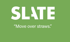 Quote from Slate saying Move over straws.