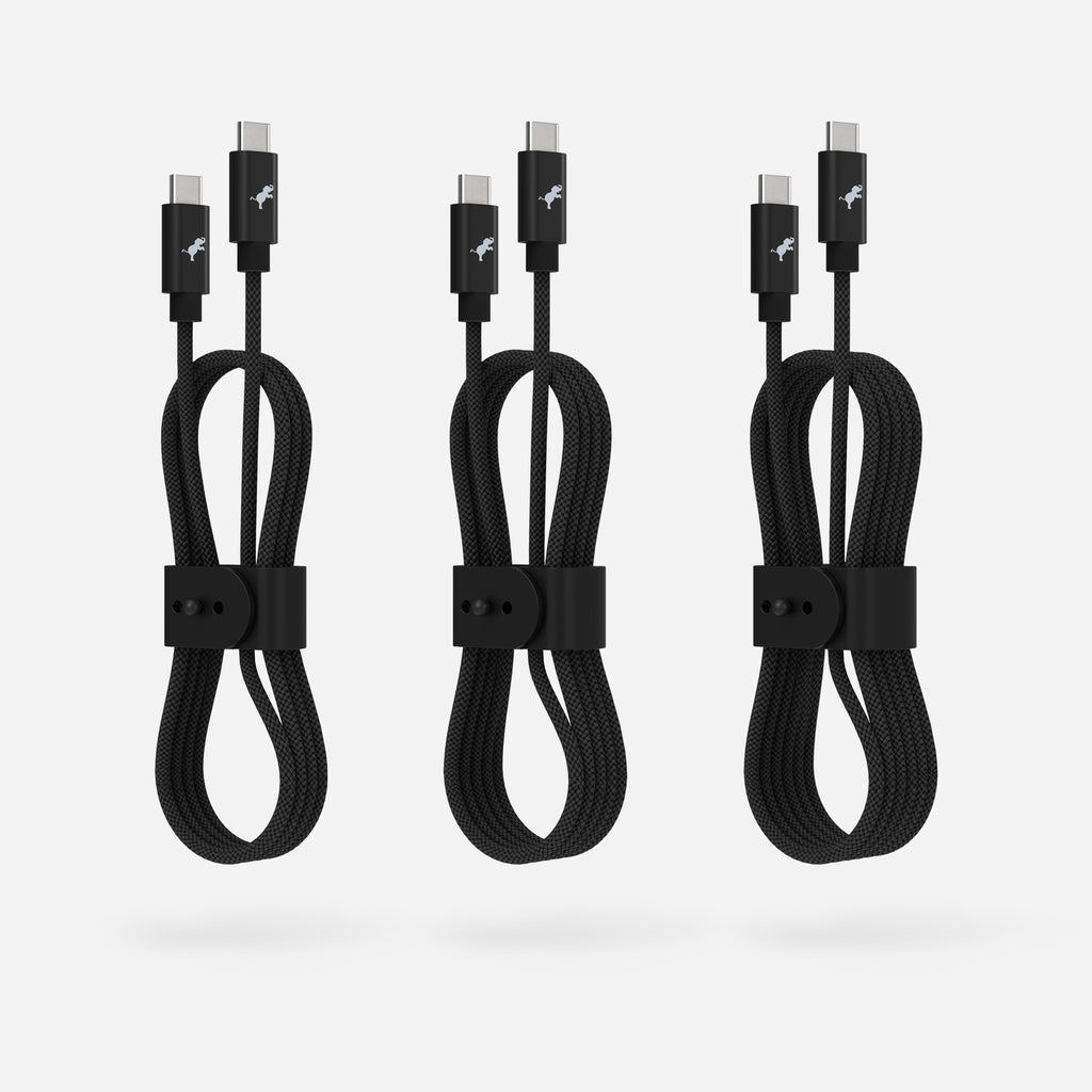 PowerKnit FLEX USB-C to USB-C 3-Pack